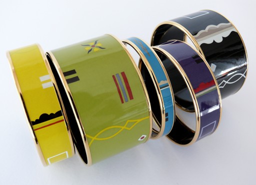 Hermès - bracelets émail